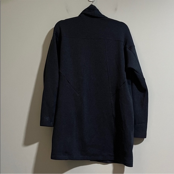 ARC'TERYX Laina Cardigan Heathered Navy/Blue Alpenex Fleece Sweater - Picture 6 of 8